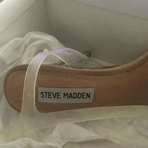 Clear heel Steve Madden